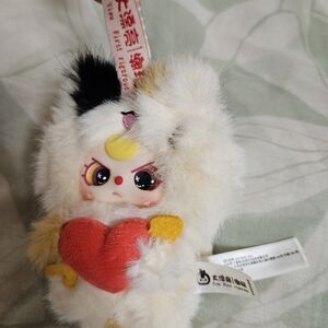 Baby Three Cupid Vinyl Plush W/Angry Eyes